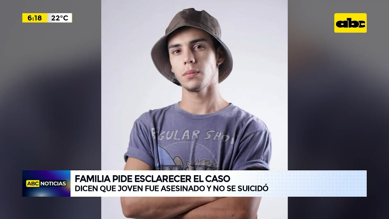 Familia pide esclarecer el caso: dicen que joven fue asesinado y no se suicidó
