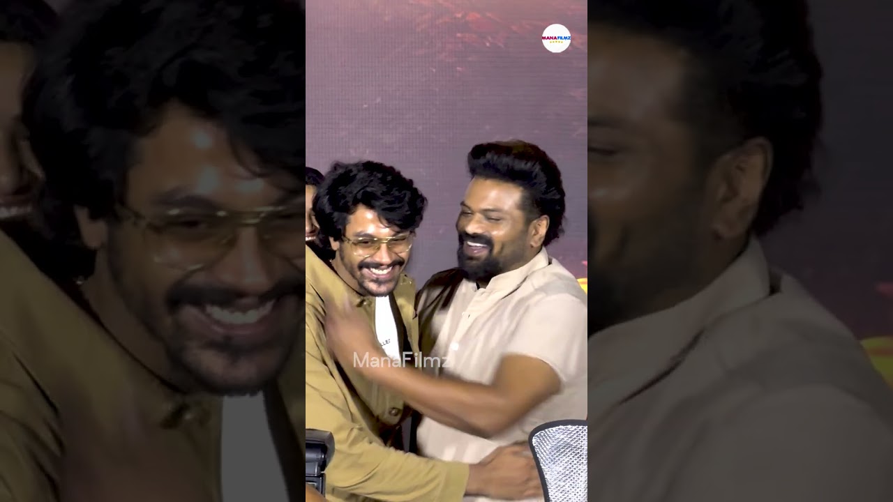 Manchu Manoj & Meghamsh Srihari Visuals at Aasmaan Movie Event | Tollywood | ManaFilmz