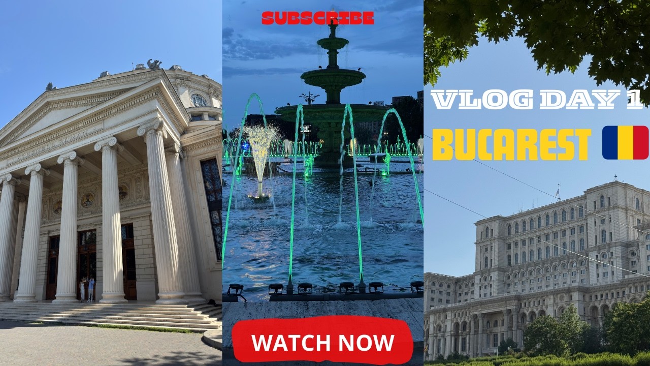 Bucarest alla scoperta della Romania - Vlog Giorno 1