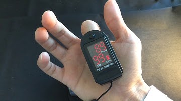 CMS50DL Pulse Oximeter Quick Review