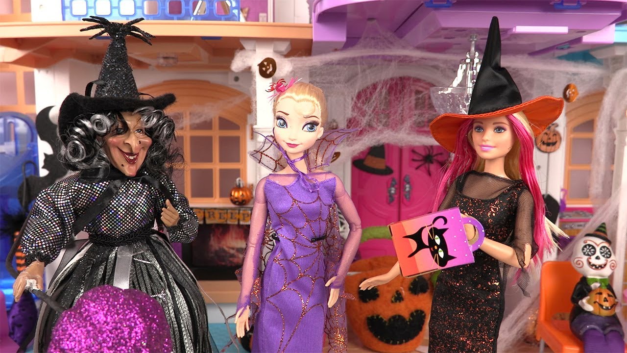 Thème D'halloween De La Poupée Barbie