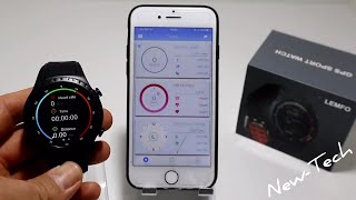How to connect Lemfo M1 SMA with Iphone Smart-Time IOS App Smartwatch screenshot 5