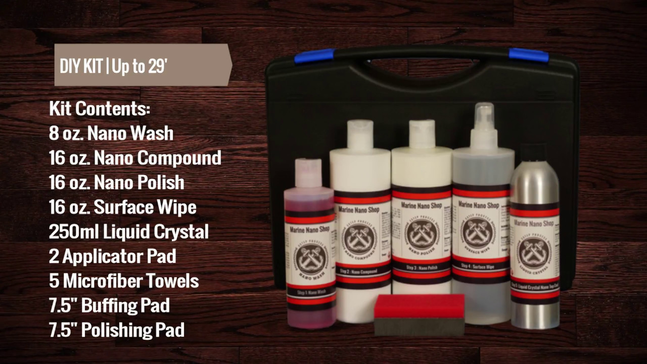 Grady White Gel Coat Restoration DIY Liquid Crystal Ceramic Coating Topcoat Kit YouTube