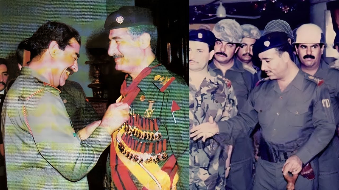 عندما كرم صدام اياد فتيح الراوي ب 27 نوط شجاعة  !!  ولم يكرم ماهر عبد الرشيد سوى بنوط واحد فقط....!!