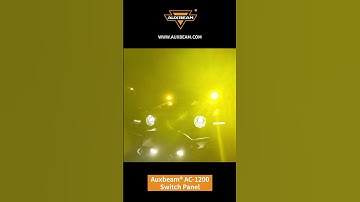 Auxbeam® AC-1200 RGB Switch Panel with APP&Remote Control #auxbeam #switchpanel