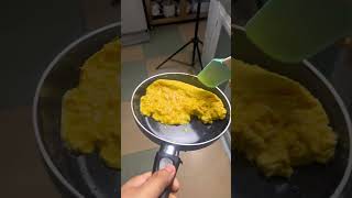 Omurice day 13 : keep practicing until you master it . 😁 #omurice