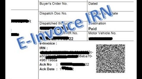 Tally Customized Add-on: E Invoice IRN, QR Change Position