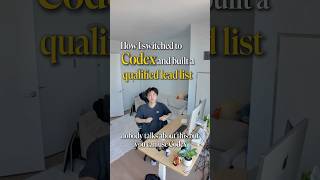 How I switched to Codex and built a qualified lead list
