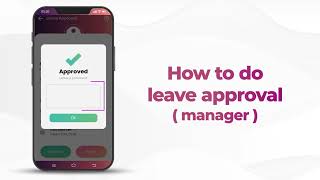 SQL e-Leave (Manager) - How To Do Leave Approval