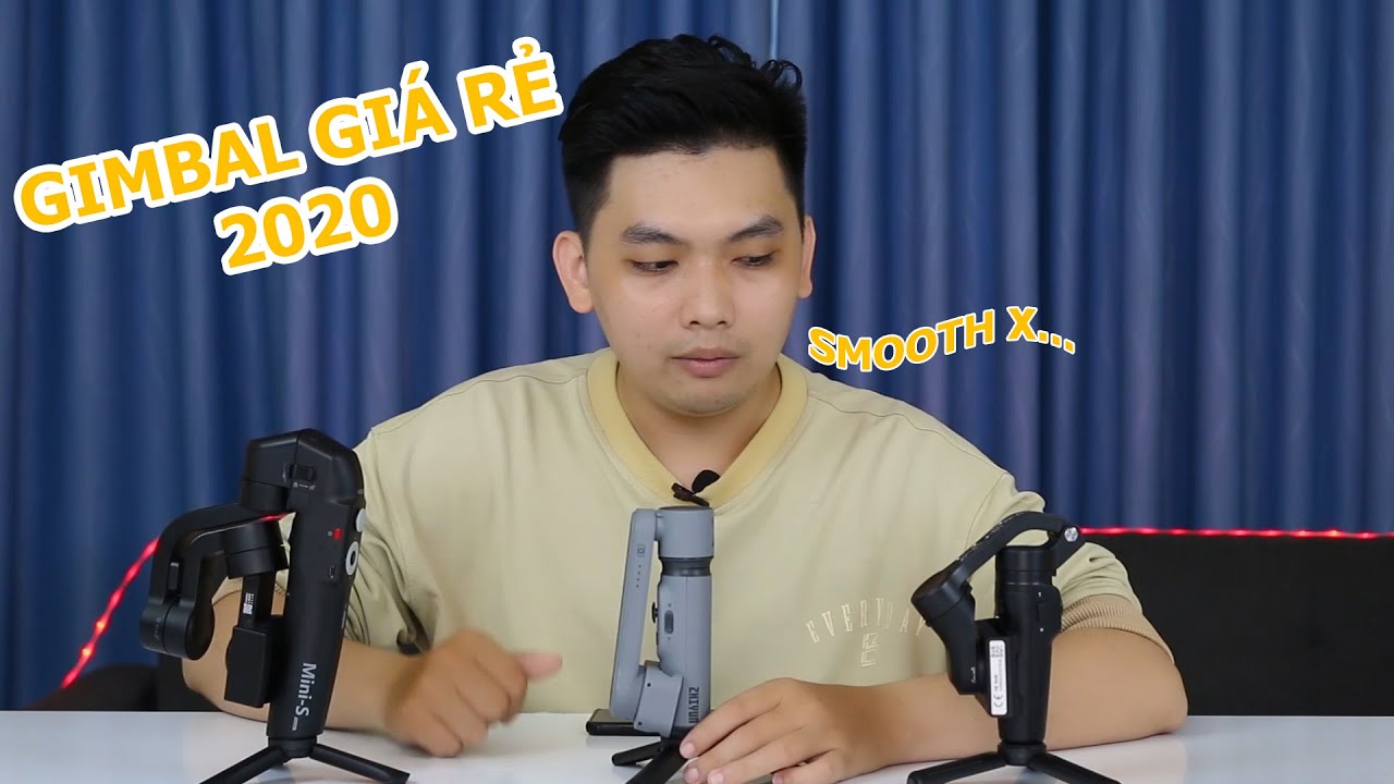 Gimbal điện thoại giá rẻ đáng mua nhất 2020 – Moza Mini S, Vlog pocket 2 và Zhiyun Smooth X