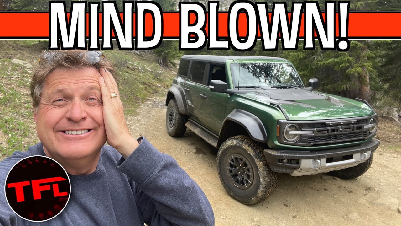 I Got My Hands On The New Ford Bronco Raptor & Immediately Took It Off-Road - It Blew My Mind! - The Fast Lane Car