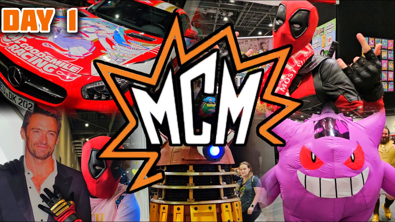 MCM COMIC CON LONDON 2025 - Day 1, Epic Cosplay, Awesome Merch, Deadpool Everywhere, Dalek Takeover!