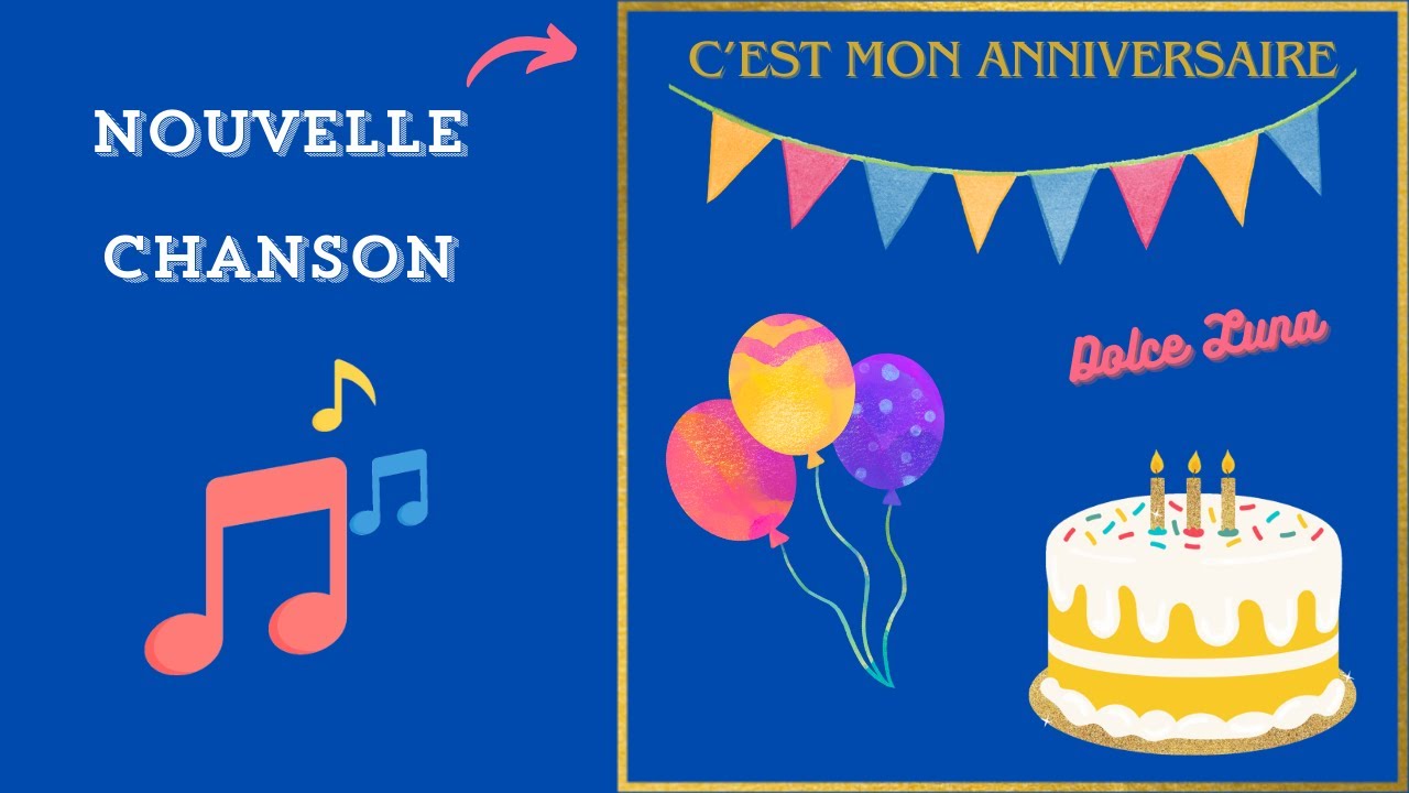 C'EST MON ANNIVERSAIRE mini clip Pour faire la fête ! - YouTube
