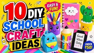 Useful & Cutest School Supplies With Paper (10 DIYs💡)
