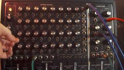 Oldstyle Moogstyle Sequencing.
