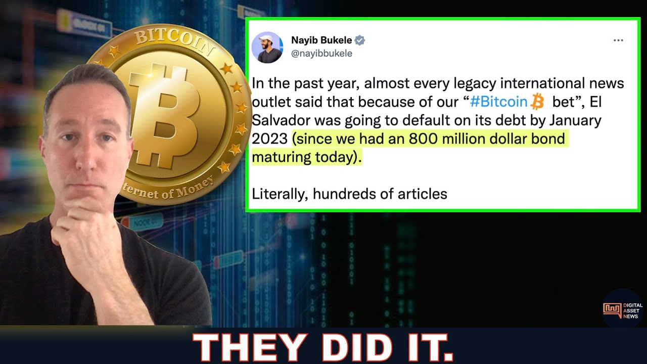 EL SALVADOR BITCOIN INVESTMENT PAYS OFF BIG! BANKS REFUSE TO SUPPORT CRYPTO  - SEE WHAT HAPPENED!