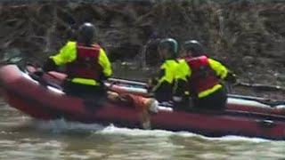 GRFD searching for person in the Grand River in downtown