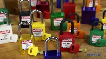 Cadenas de Condamnation Brady SafeKey