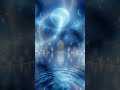“Blue Moon Harmony: Crystalline Waves of the Sapphire Night"