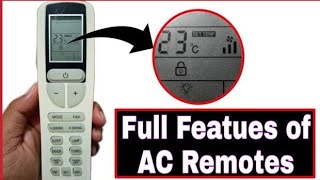 Voltas AC Remote Control Operation | Full Feature of AC Remote |Air Conditioner |Hindi Tech Cloning