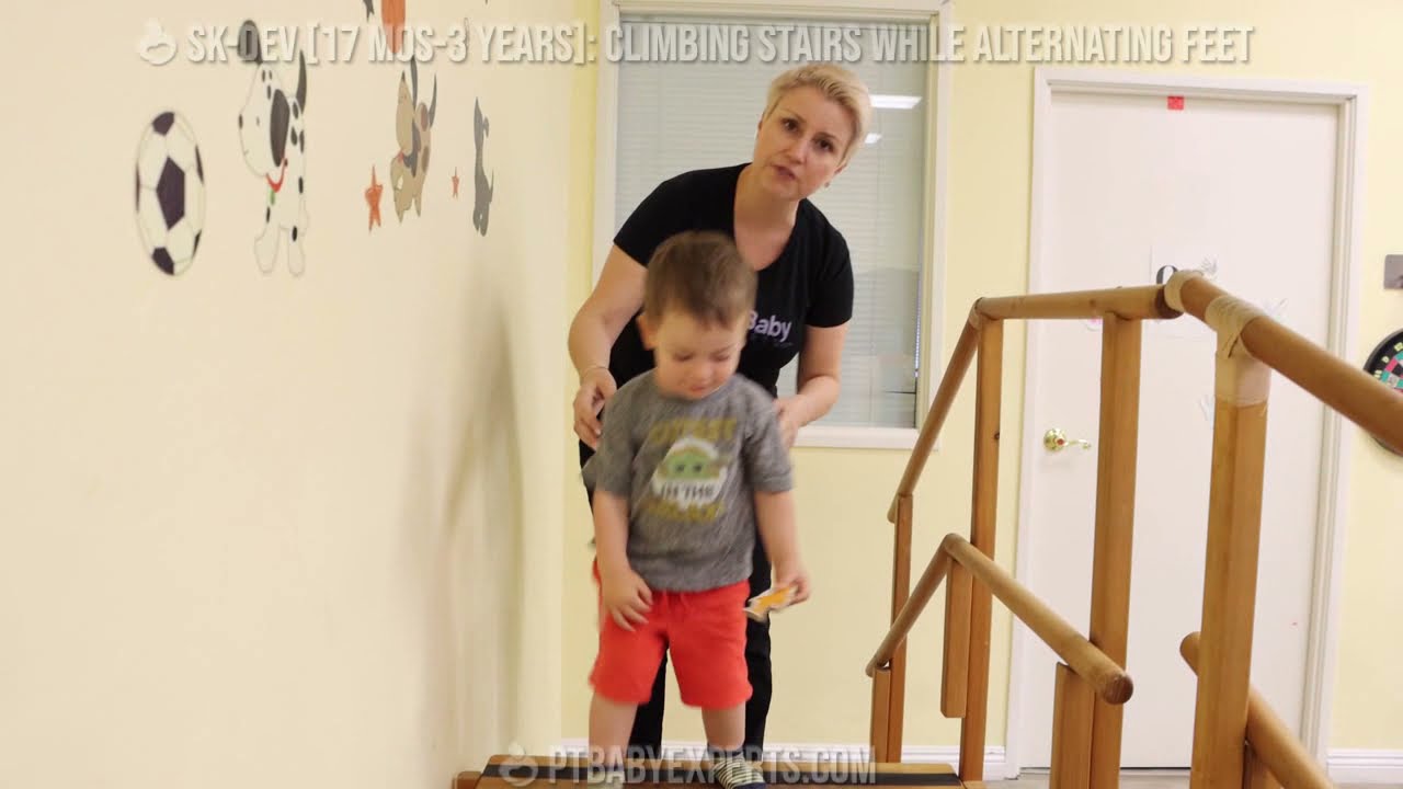 Skill Development | Climbing Stairs While Alternating Feet
