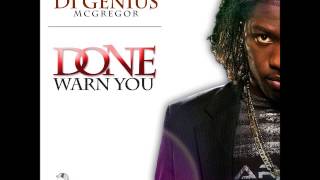 Stephen Di Genius Mcgregor - Done Warn Dem - Single - Di Kemys Records - 21St Hapilos Digital