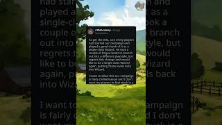 Multiclass Regret? | r/DMAcademy #dnd #dungeonsanddragons #dnd5e #dm #rpg #ttrpg