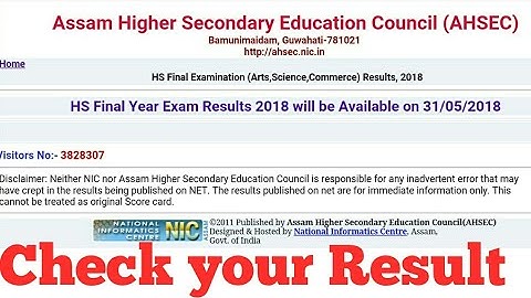 HS RESULT 2019|AHSEC RESULT 2019|class 12 Result Assam|Check online|Assam higher Secondary| GyanTool