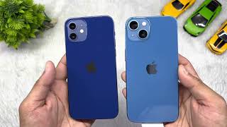 iPhone 12 Vs iPhone 13 | Blue Colour | Comparison