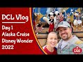 2022 disney cruise alaska vlog  day 1 on the disney wonder  june 20 2022