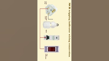 MCB tripping indicator wiring connection"#electric work #short