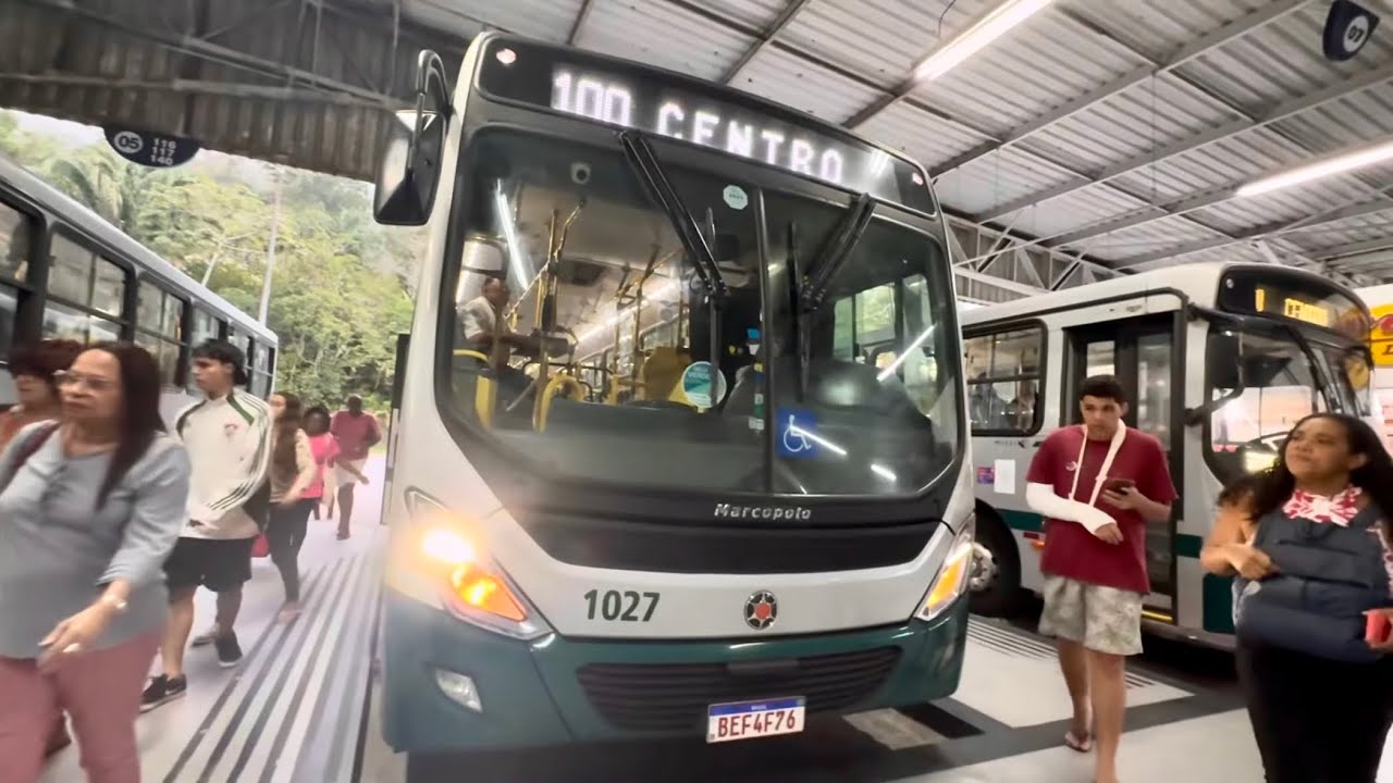 🚍Linha 100 | Do Terminal do Centro de Petrópolis à Rodoviária do Bingen (Trajeto completo)