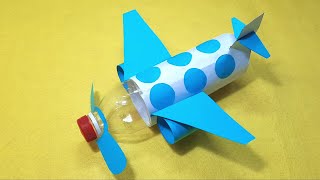 Cách làm máy bay từ chai nước đã qua sử dụng | How to make airplane from Bottle #24