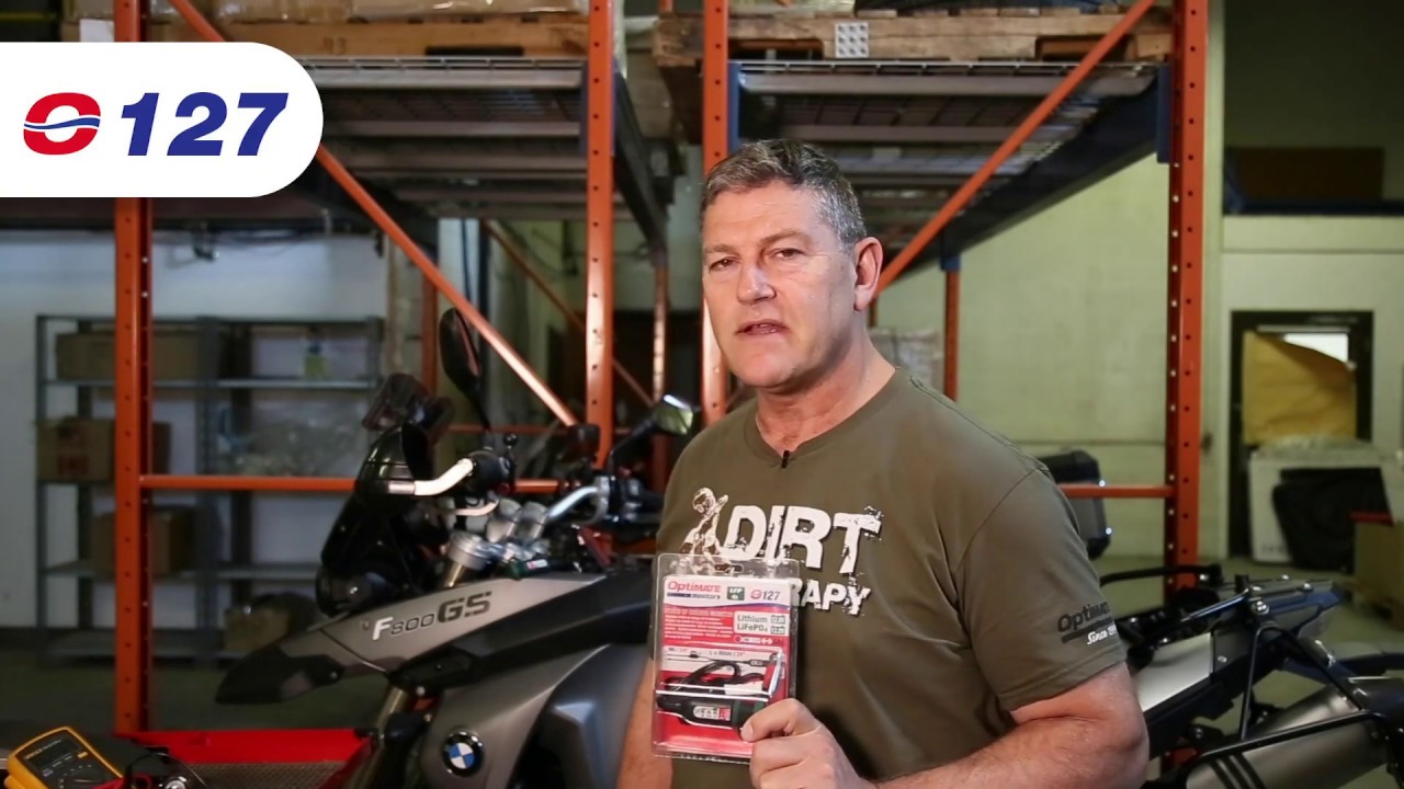 OptiMate Monitors (EN): BMW F800GS Lithium Battery Monitor
