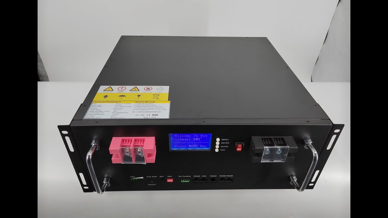 Testing video of Rackmounted battery with Deye inverter YouTube