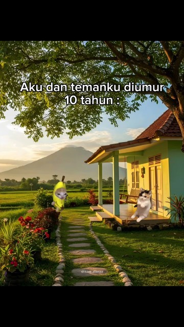 Kenangan yang tidak akan terulang kembali 😔 #meme #kucingmeme #nostalgia