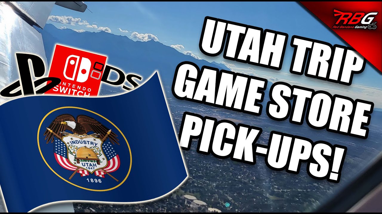 Utah Trip Video Game Pickups! Red Bandana Gaming YouTube