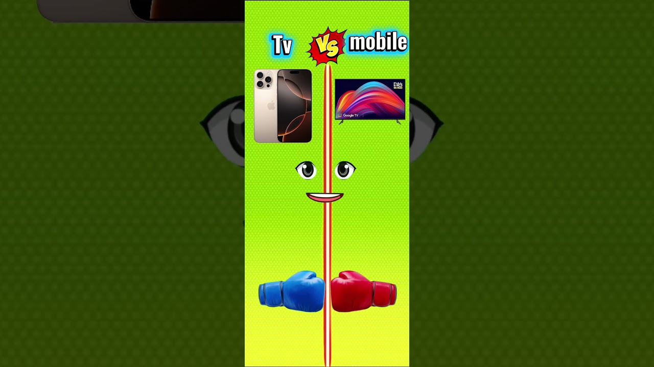 mobile phone vs TV  ❓❓ shorts ❓❓  
