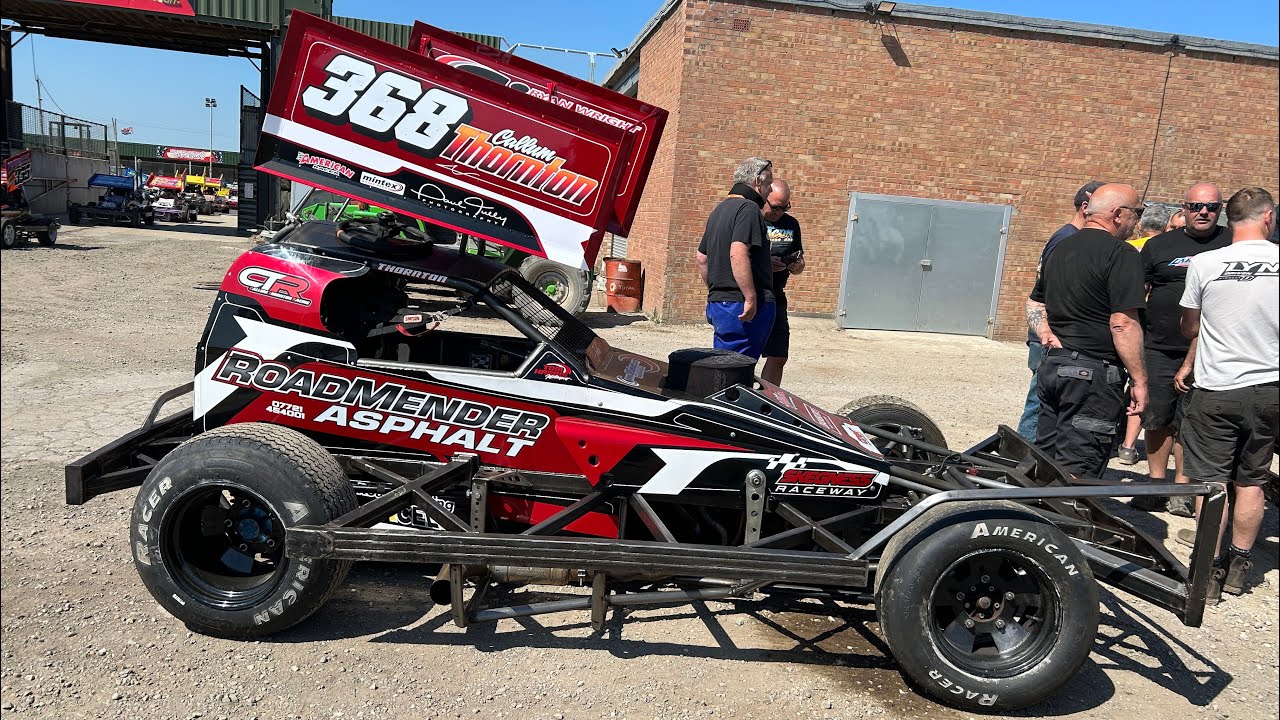 Brisca F1 Stockcars Andrew Battye Memorial Final Skegness Raceway 10/05 ...