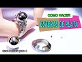 COMO HACER ESFERAS DE PLATA ( how to make silver beads )