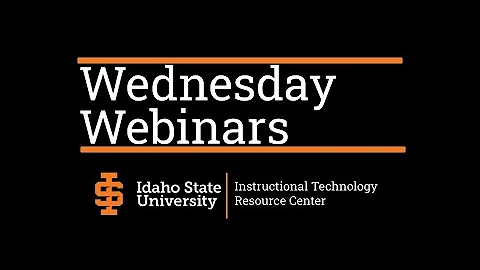 Wednesday Webinars: General Standard 5 - Learning Activities and Learner Interaction