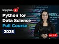 Python For Data Science Full Course 2026 | Data Science With Python For Beginners | Simplilearn