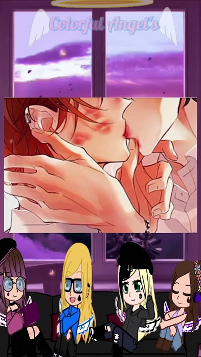 |•Kisses•|• Sasamiya •|• Comic by- @Aloy.galaxy•|#sasakitomiyano
