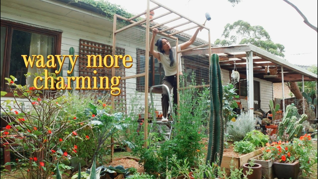 Я преображаю свой съедобный сад в деревенский стиль