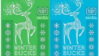 NEW HOLIDAY TICKETS FROM CA LOTTERY 💥💥WINTER BUCKS💥💥