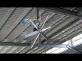 50" Ventilation Fan Propeller Air Flow Testing