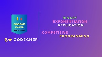 Applications of Binary Exponentiation | Number Theory for Competitive Programming