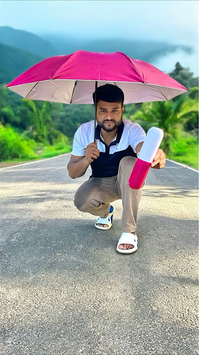 Ultra Mini UV Capsule Umbrella☂️ unboxing 😲