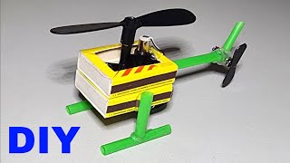 How to Make a Helicopter - Matchbox Helicopter | DIY