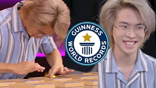 Serial record breaker Lim breaks puzzle record on TV! | Guinness World Records